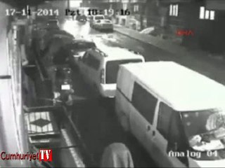 Televizyonu böyle çaldılar