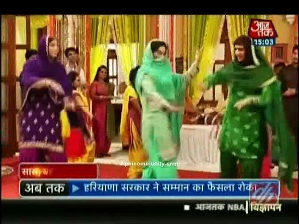 Veera 4th December 2014 Veera ki haldi mein Baldev deewana www.apnicommunity.com