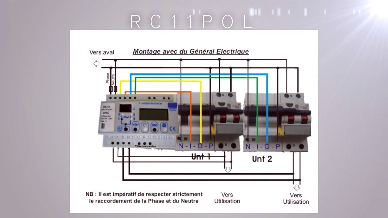 RC11POL réenclencheur télécommandable