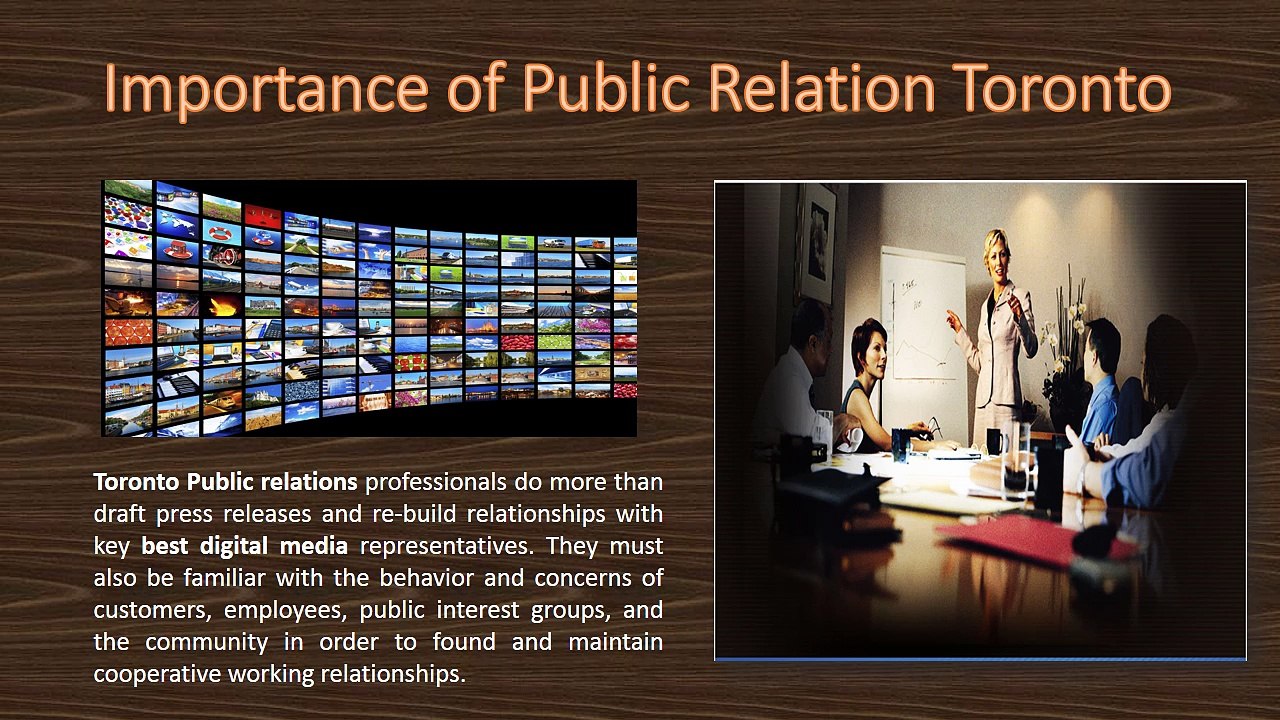 Importance of Public Relation Toronto
