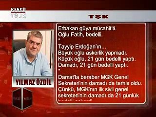 KÖŞELİ YAZILAR - YILMAZ ÖZDİL 04.12.2014