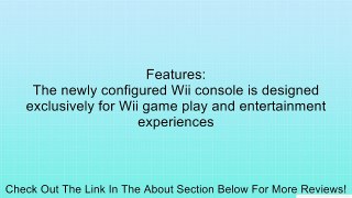 Nintendo Wii Console, White (NEWEST MODEL) Review
