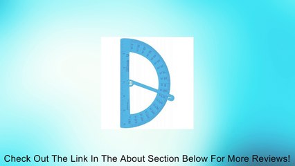 Westcott KleenEarth Recycled School Protractor with Microban Protection Review