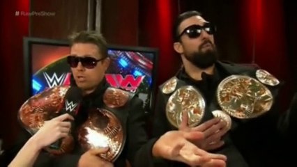 renee young interviews the miz and mizdow (1-12-14)