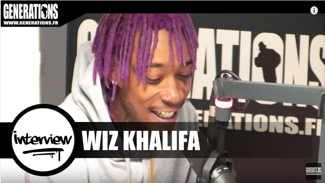 Wiz Khalifa - ITW (Live des studios de Generations)