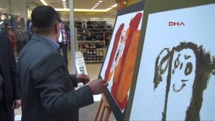 Nevşehir Zihinsel Engellilerden Resim ve Seramik Sergisi