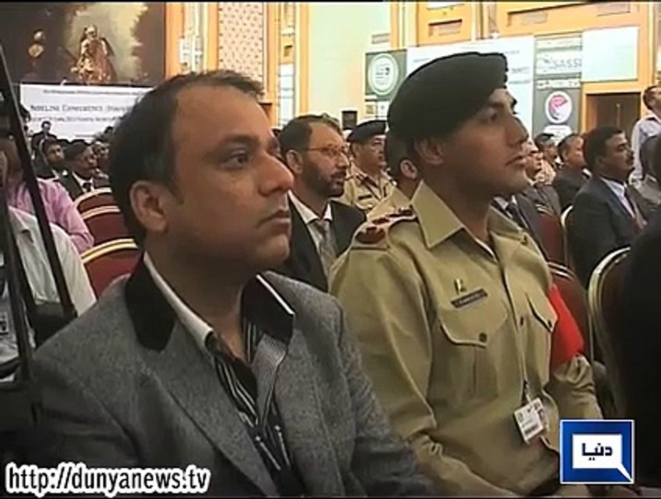 Dunya News - COAS Raheel Sharif attends IDEAS 2014 at Expo Centre Karachi