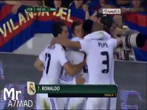 هدف كرستيانو رونالدو على برشلونة بتعليق عصام الشوالي