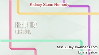 Kidney Stone Remedy Download the System No Risk - before you buy...