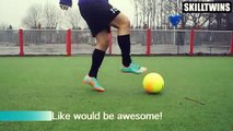 Learn Amazing Soccer Tricks: ''Guidetti Flick Up'' Skill Tutorial by SkillTwins