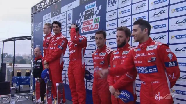 FIAWEC 6 Hours of Sao Paulo - LMP1-L Podium