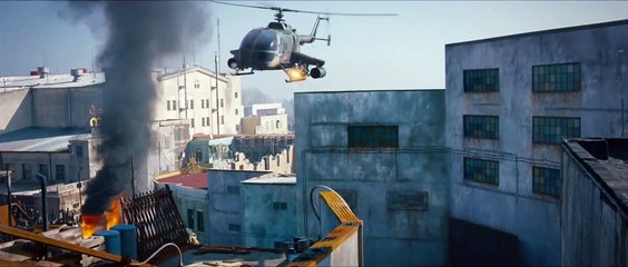 The Expendables 2 Action Scene Clip # 2