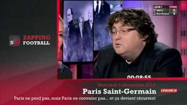 Zap'Foot : «Le PSG est trop régulier... ça ne progresse pas»