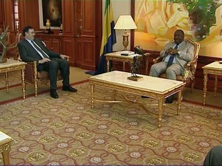 Audience du Président avec le Directeur général du groupe Total