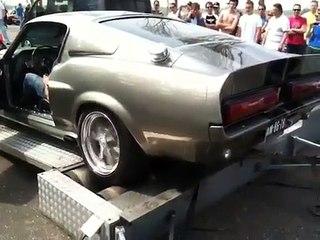 Shelby GT500 Eleanor testbank Lelystad.