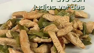 Dieta Comidas Adelgazantes, Pavo Judias Verdes, Receta