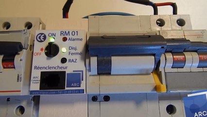 RM01 réenclencheur modulaire montage GE/Vynckié/AEG