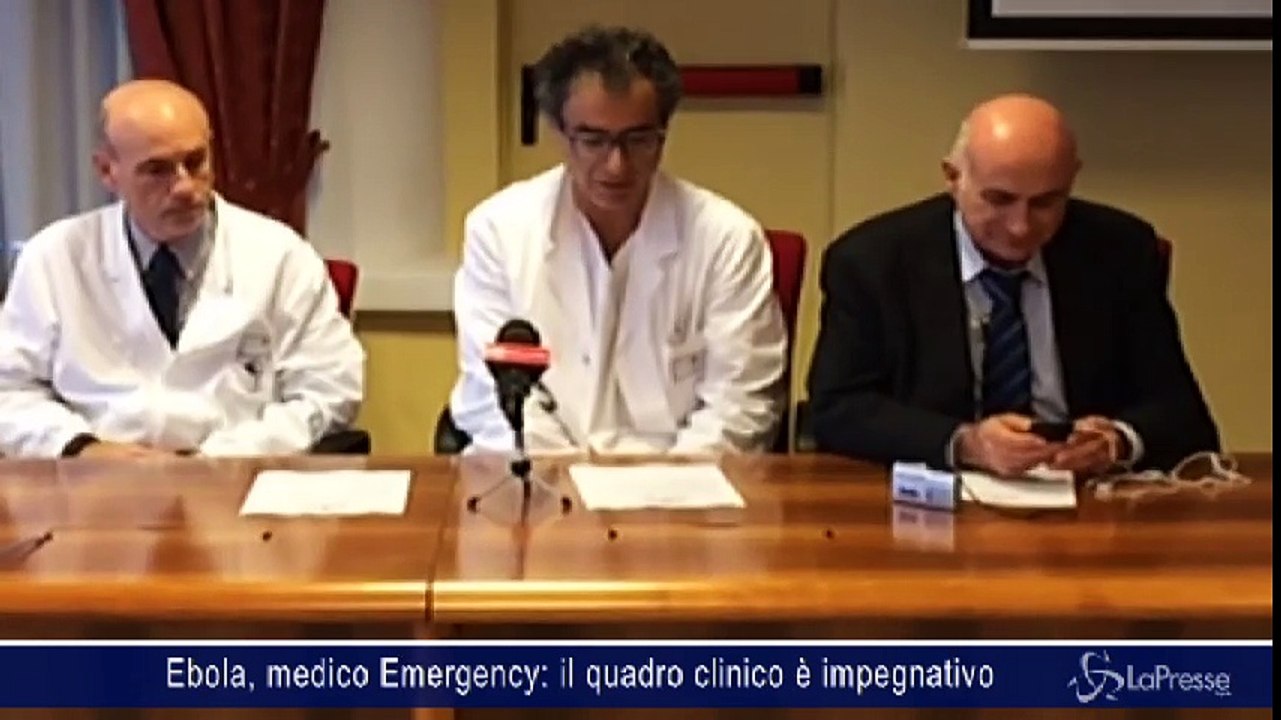 Ebola, medico Emergency: il quadro clinico è impegnativo
