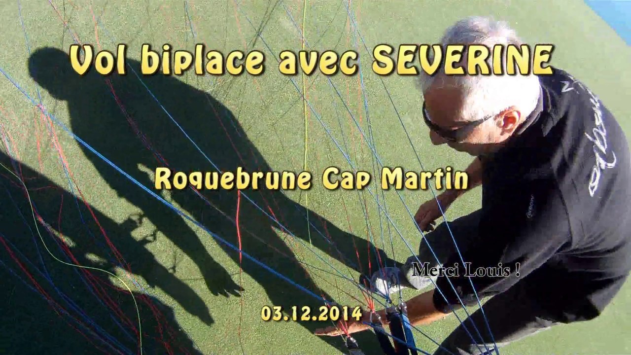Baptême parapente de Severine