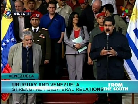 Maduro and Mujica come to a variety of bilateral economic agreements