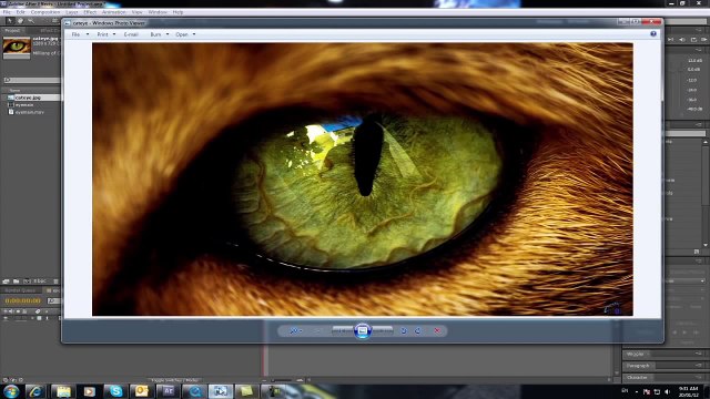 How To Create A Cats Eye Effect - Adobe After Effects Tutorial 2