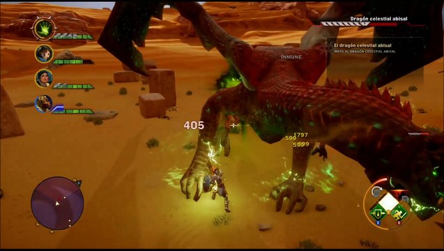 Dragon Age Inquisition gameplay parte 60, Dragón Celestial Abisal