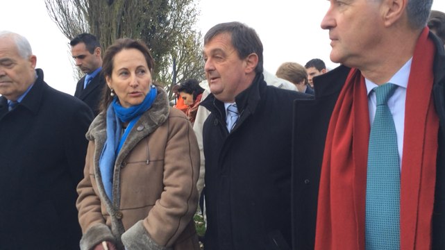 Submersion marine : Visite de Ségolène Royal