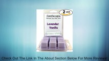 Lavender Vanilla 6.4 oz Scented Wax Melts - A well-balanced blend of herbal lavender and calming vanilla - 2-Pack of naturally strong scented soy wax cubes throw 50  hours of fragrance when melted in Scentsy�, Yankee Candle� or standard electric tart warm
