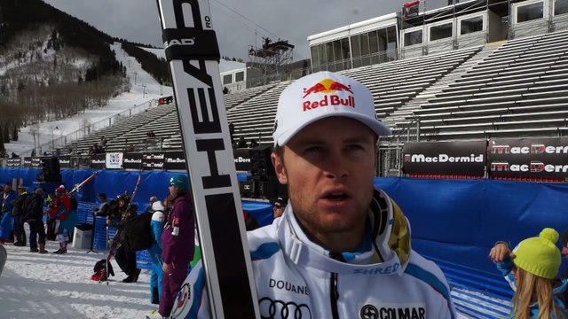 Interview d'Alexis Pinturault avant le Super G de Beaver Creek - Vidéo FFS/Eurosport