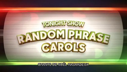 Jimmy Fallon  / Des chants de Noël hasardeux - Emission du 3 Décembre sur MCM !