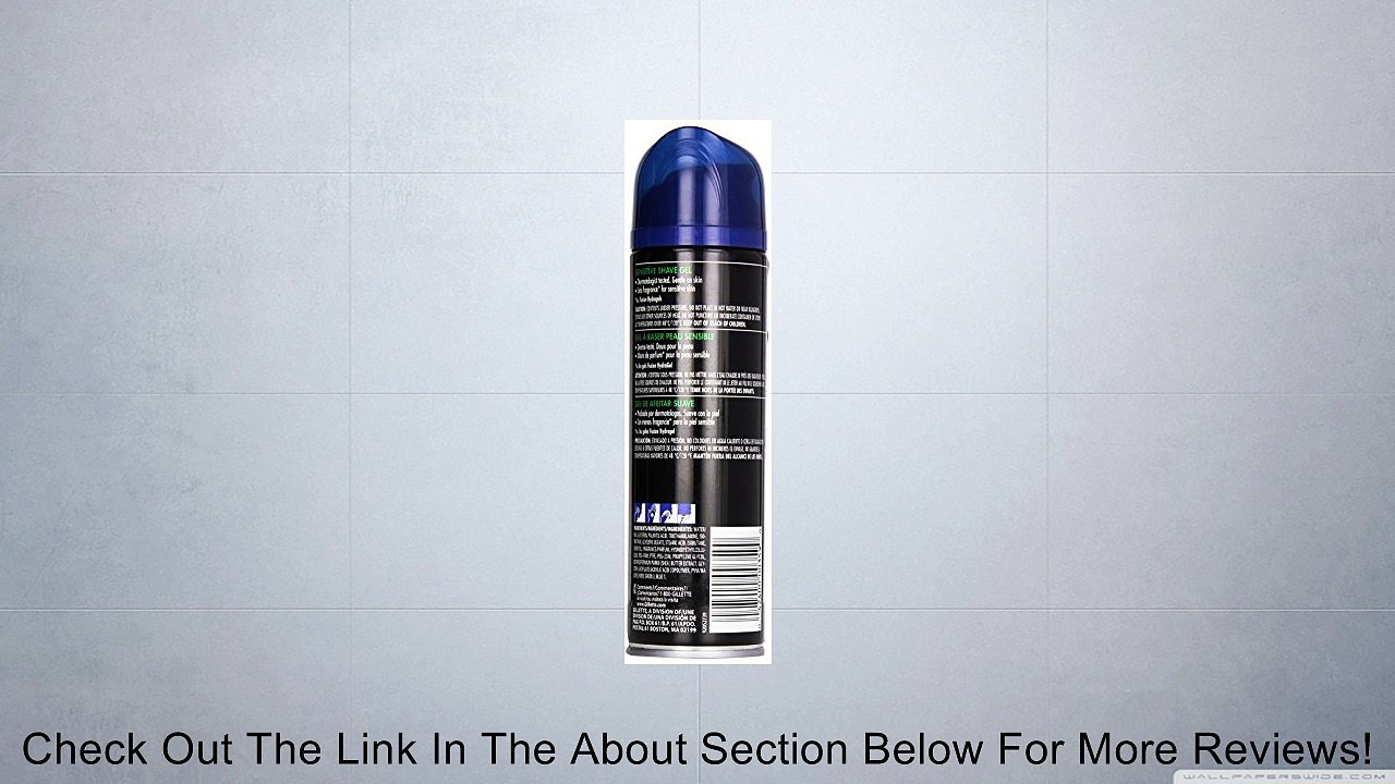 Fusion ProGlide Sensitive Men's Shaving Gel 7 Oz Review