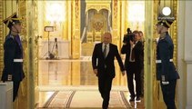 Russlands Präsident schwört das Land auf seinen Kurs ein