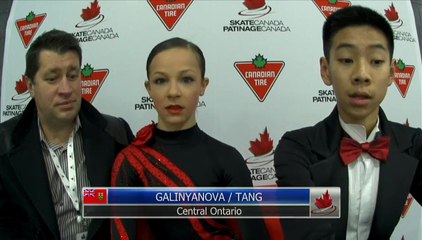 Pre Novice Pattern Dance Tango  - Lemieux / Poupart