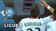 But Anders KONRADSEN (49ème) / OGC Nice - Stade Rennais FC (1-2) - (OGCN - SRFC) / 2014-15