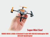 UDIRC U816 2.4GHz 4 Channel 6-axis UFO 4CH RC Helicopter UFO Aircraft Quadcopter - Holiday Gift Guide