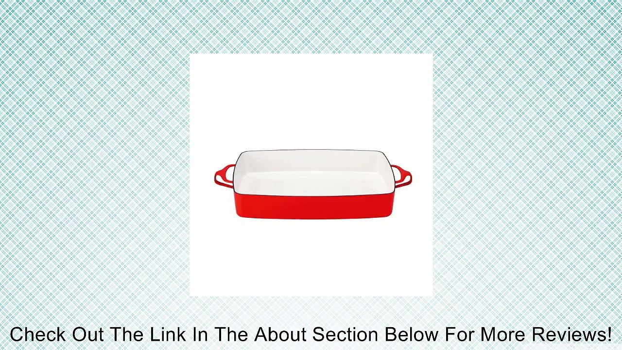Dansk 834297 Kobenstyle Rectangular Baker, Chili Red Review