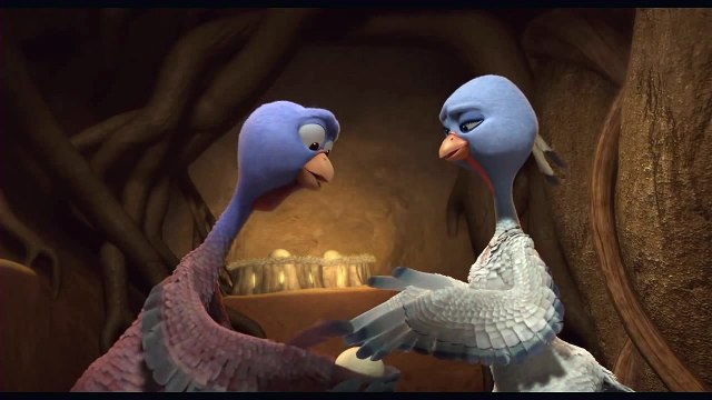 FREE BIRDS _Baby Turkeys_ Movie Clip # 3