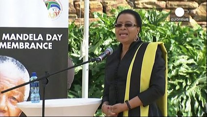 Primer aniversario de la muerte de Nelson Mandela