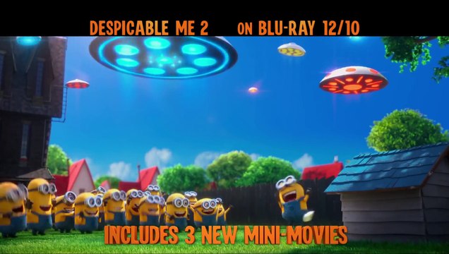 DESPICABLE ME 2 _ Three Mini Movies on Blu-Ray !
