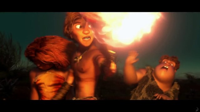 THE CROODS Movie Clip # 3 _Fire_