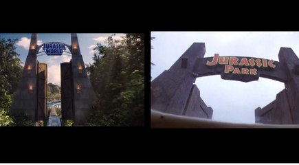 Le bande annonce de Jurassic World  : un copier-coller de Jurassic Park ?