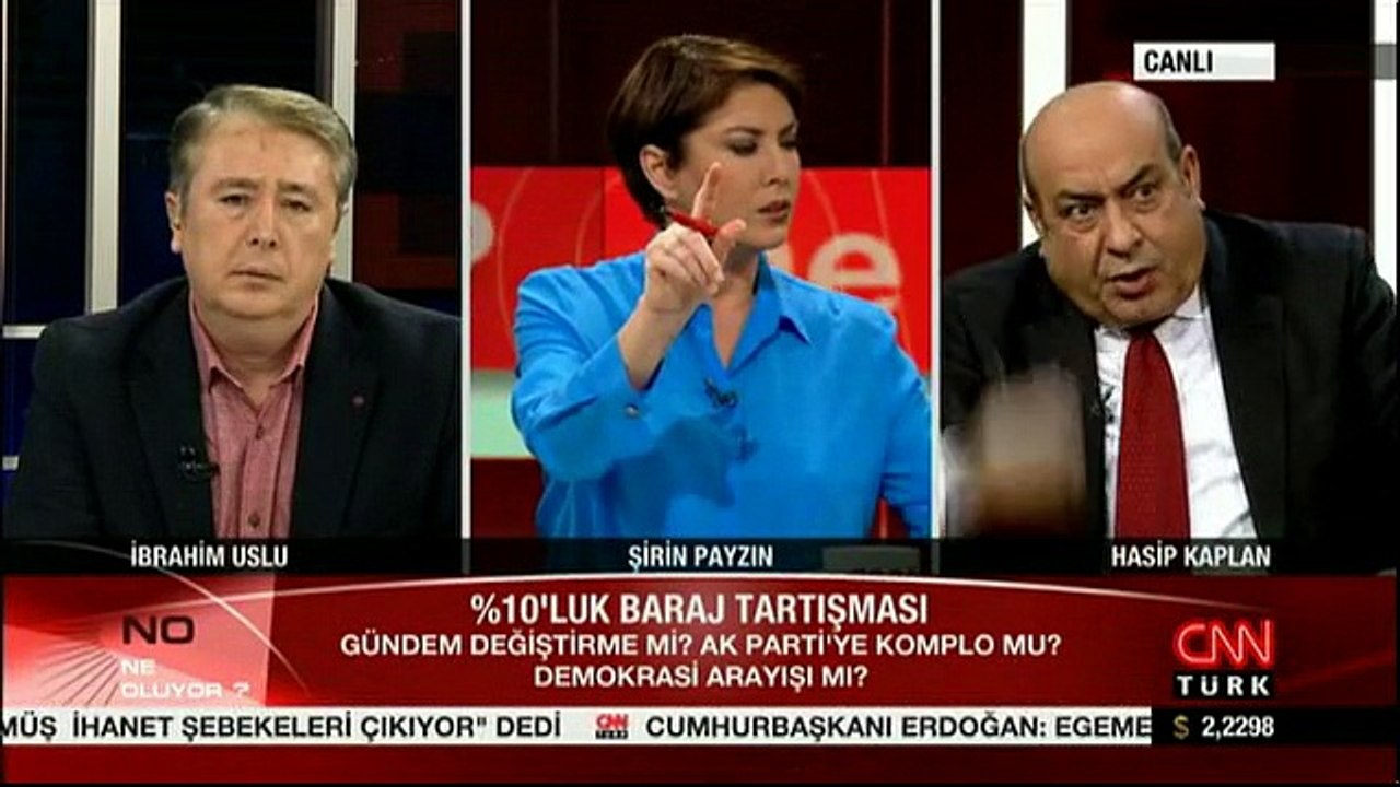 HASIP KAPLAN IBRAHIM USLU,YU FENA FIRCALIYOR