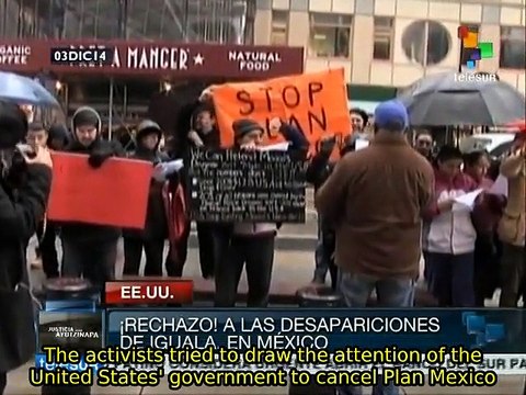 Demonstrateions held in 50 US cities in solidarity with Ayotzinapa