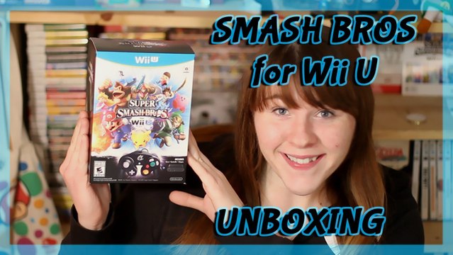 SUPER SMASH BROS FOR WII U UNBOXING