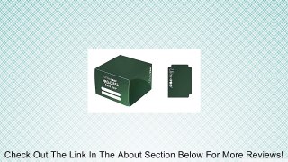 Ultra PRO Dual Deck Box, Standard, Green Review