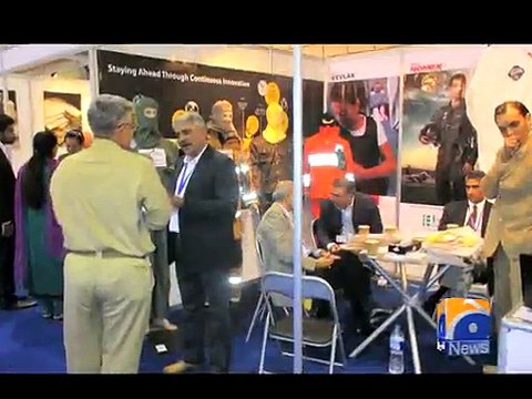 Bullet proof jacket & suit launch at Ideas Exhibition 2014-Geo Reports-04 Dec 2014