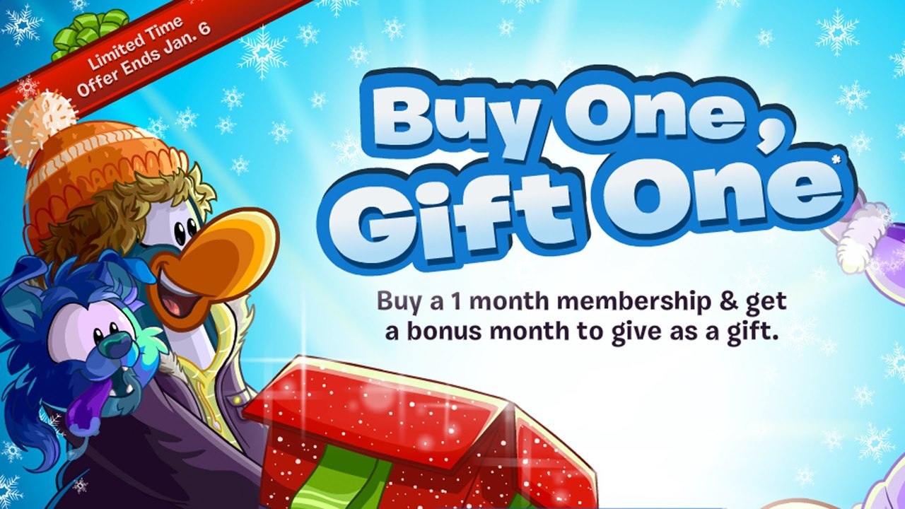 Club Penguin: Holiday Bonus Membership (Gift One)