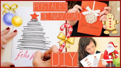 DIY: Postales de Navidad originales hechas por ti | Ale90cb