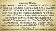 AMERICAN WEIGH SCALES Digital Bathroom Scale with LCD Display, Bamboo Review