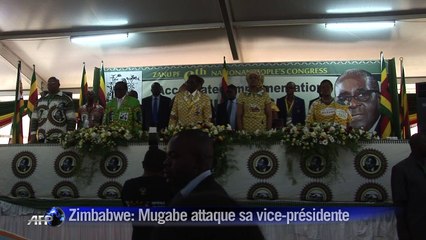 Zimbabwe: Mugabe menace sa vice-présidente